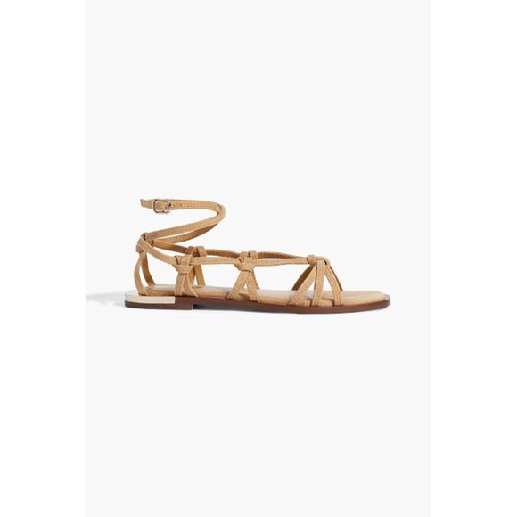 Chloe Women's Uma Flat Sandals Brick Brown, EU39 US8.5 MSRP 875 - Picture 1 of 10